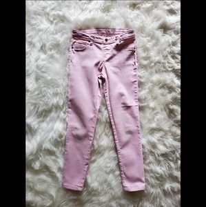 Bubble Gum Pink Super Stretch Jeggings